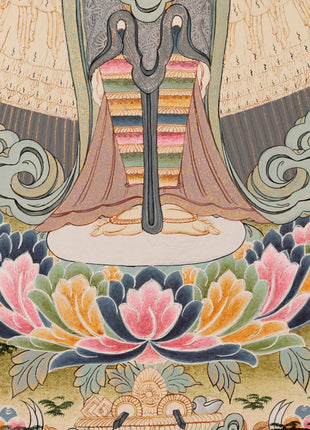 1000 Armed Avalokiteshvara | Chenresig Thangka | Religious Artwork