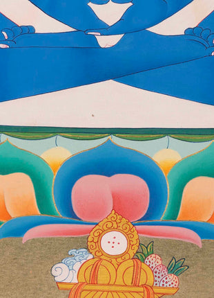Samantabhadra Bodhisattva Thangka | Aspiration Prayer Buddha