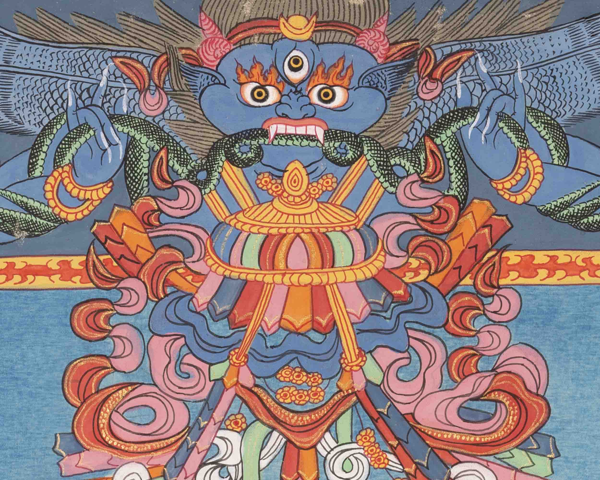 Shakyamuni Buddha Thangka | Traditional Painting | Wall Decors