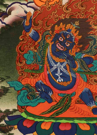 Buddhist Green Tara Thangka | Handpainted Artworks | Wall Decors