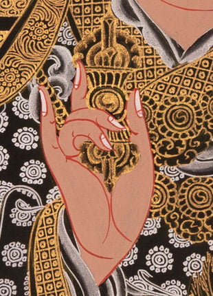 Guru Rinpoche Thangka | Traditional Tibetan Art | Wall Decors