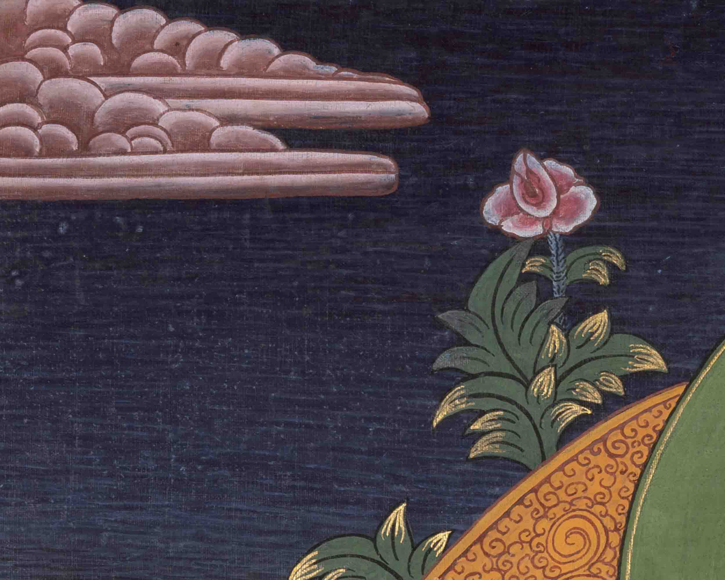Guru Rinpoche Thangka | Padmasambhava | Religious Wall Decors