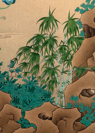 Large Green Tara Deity Painting | Handmade Tara Thangka