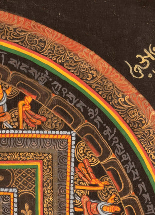 Mantra Mandala Thangka |  Wall Decoration Painting