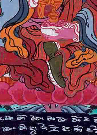 Vintage Unique Thangka | Thangka Hand Painted