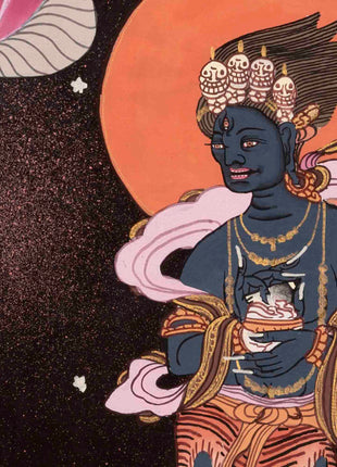 Mother Green Tara Thangka | Religious Buddhist Paint | Wall Decors