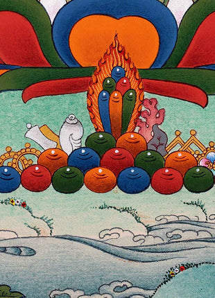 Namgyalma Thangka | Dakini of longevity