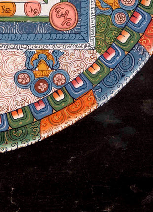 Kalachakra Mantra Symbol  | Wall Decoration