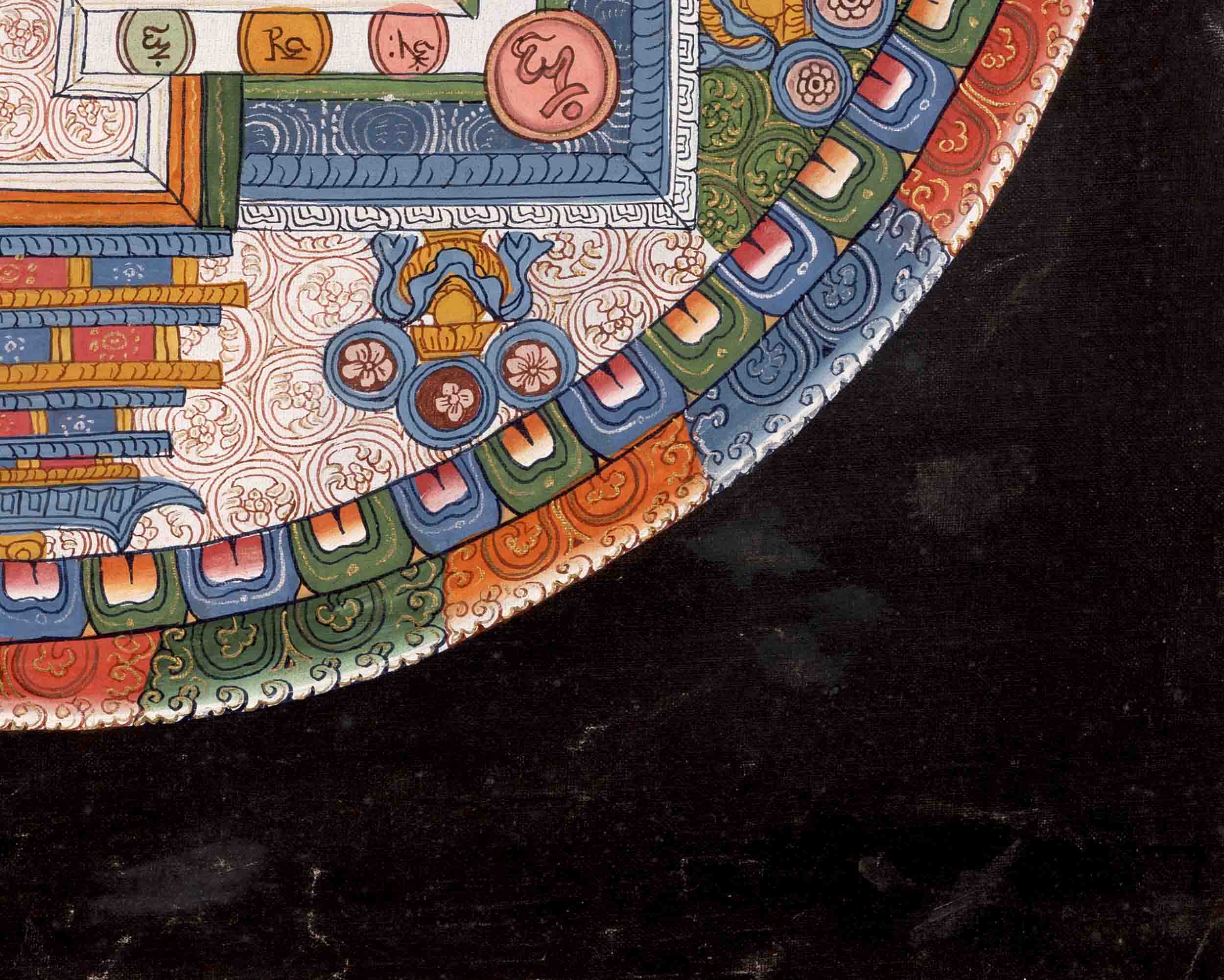 Kalachakra Mantra Symbol  | Wall Decoration