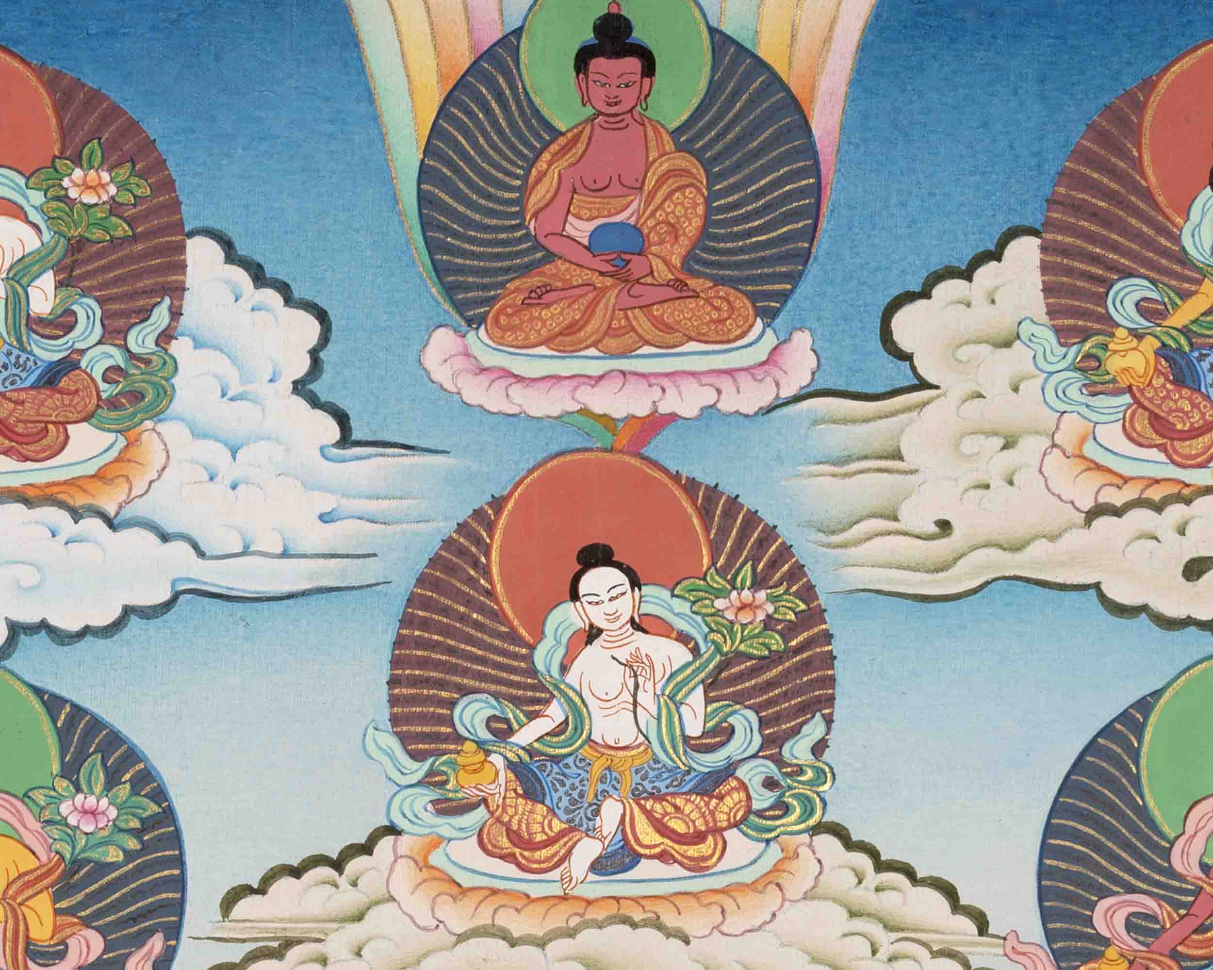 21 Tara Thangka | Religious Buddhist Art | Wall Decors
