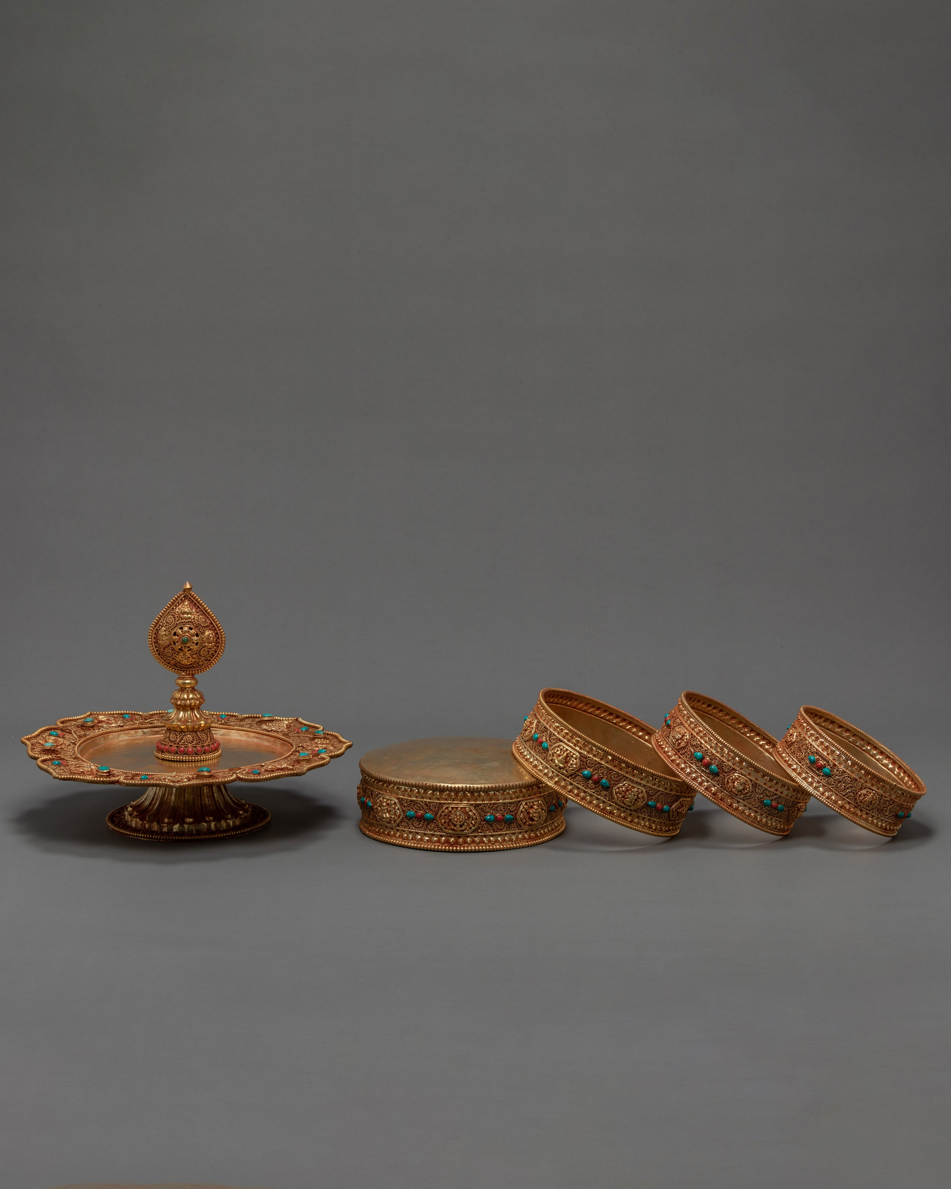 Ratna Mandala Set | Mandala Offering Set | Tibetan Handicrafts Online