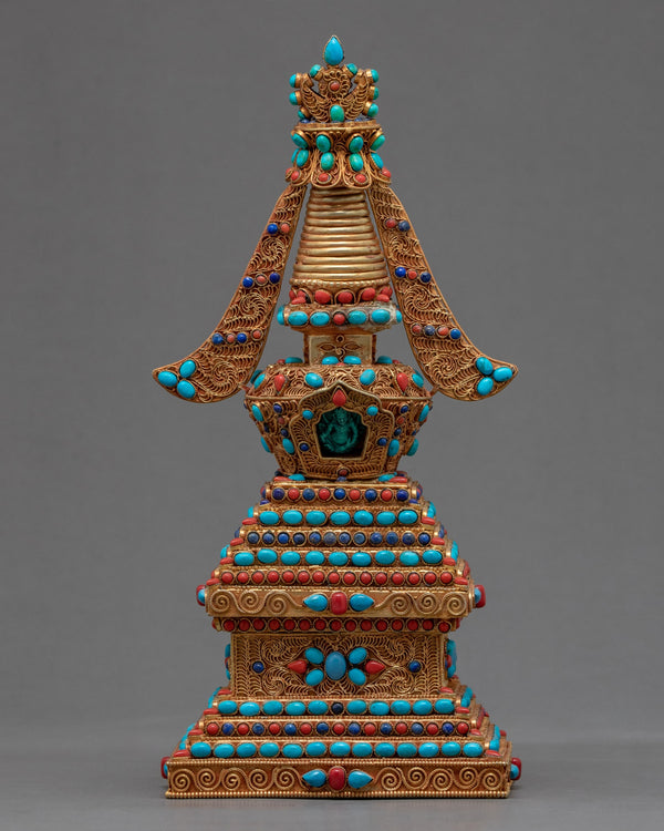 Miniature Buddhist Stupa