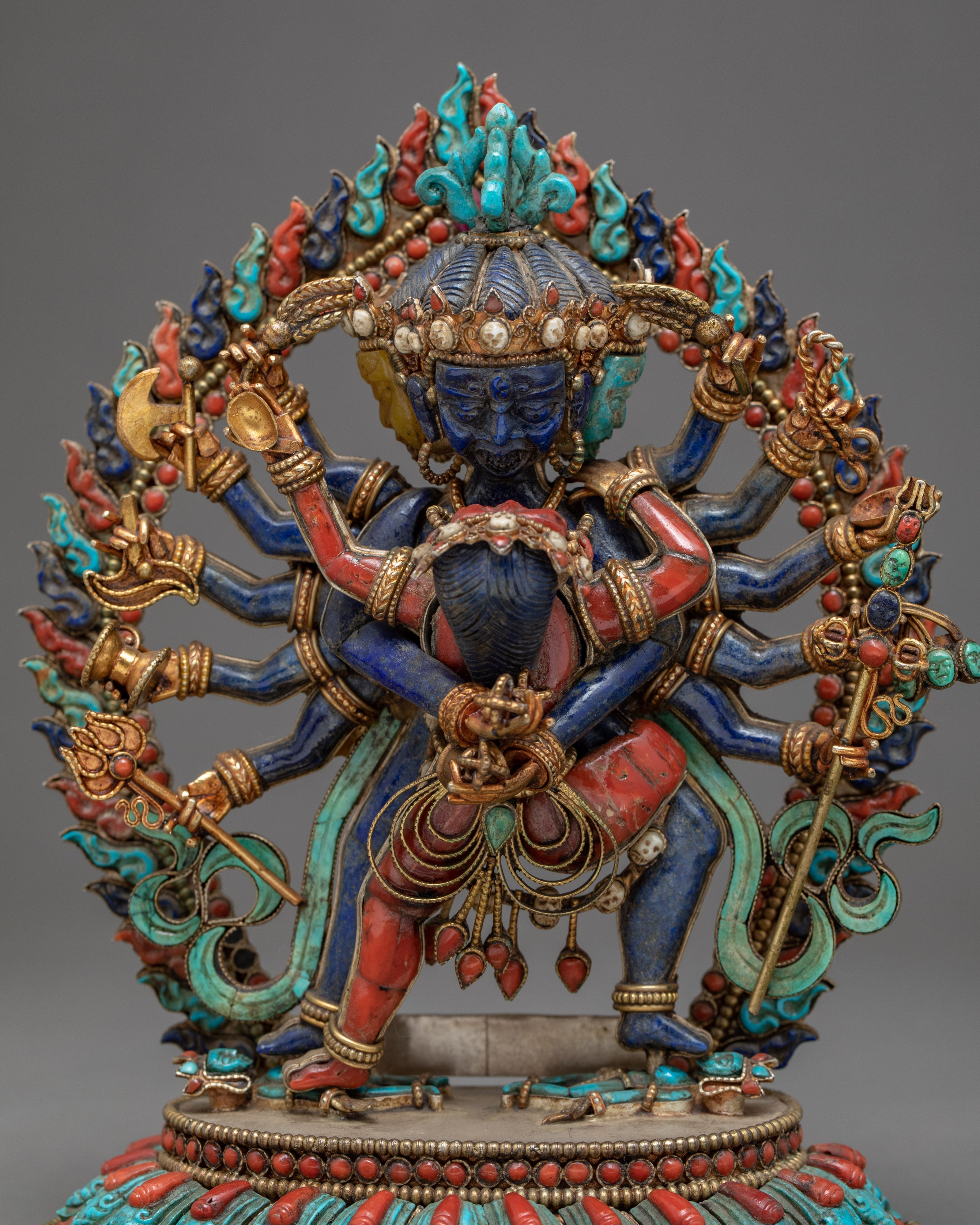 Chakrasamvara in Union Statue | Small Statues for Home Decor