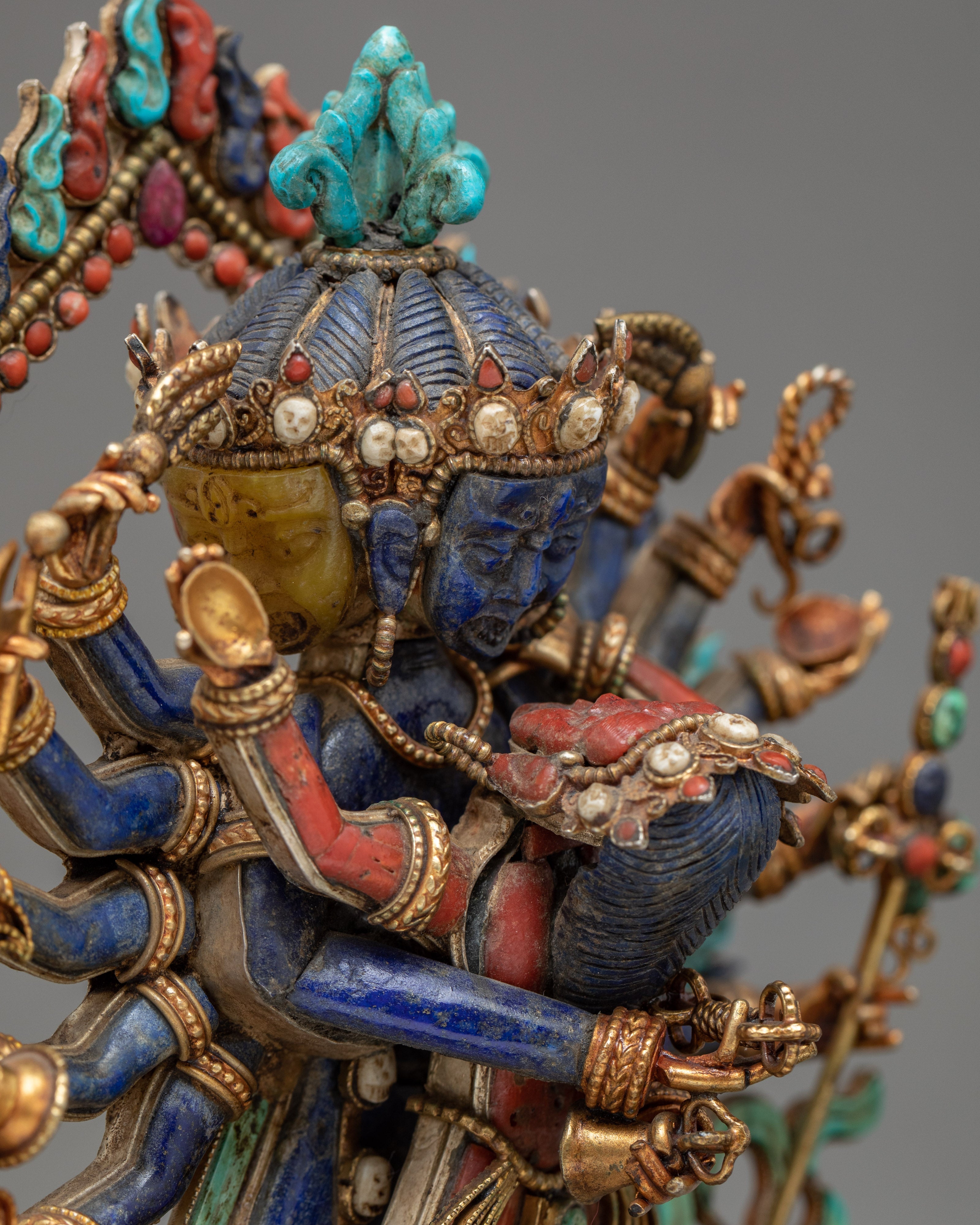 Chakrasamvara in Union Statue | Small Statues for Home Decor