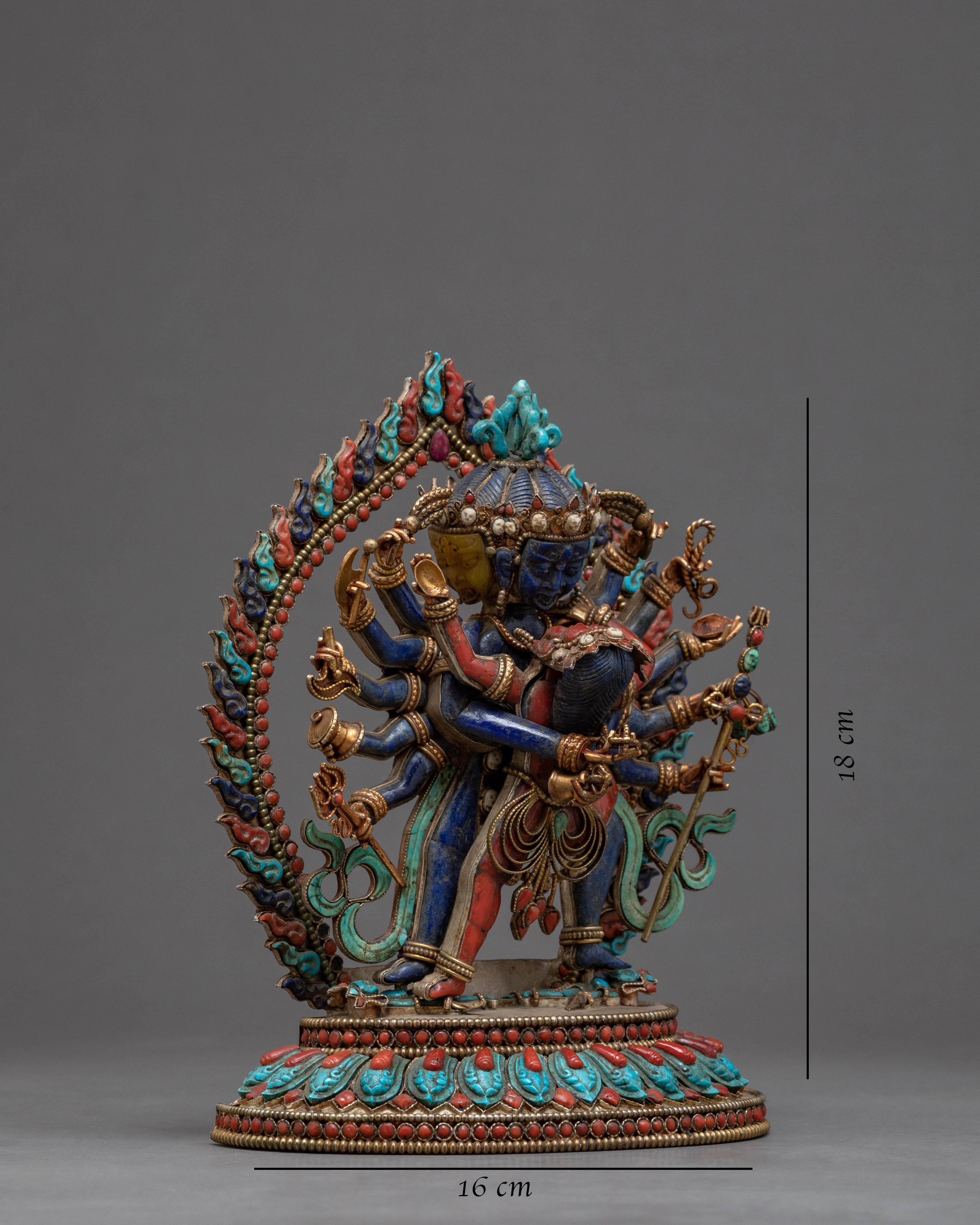 Chakrasamvara in Union Statue | Small Statues for Home Decor
