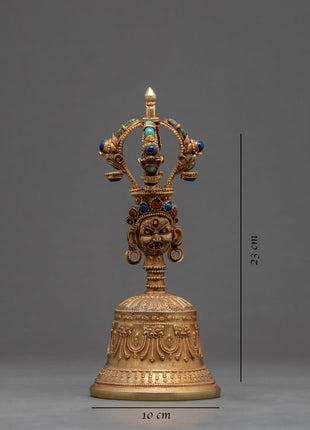 Tibetan Prayer Bell | Bell and Vajra | Esoteric Ritual Objects