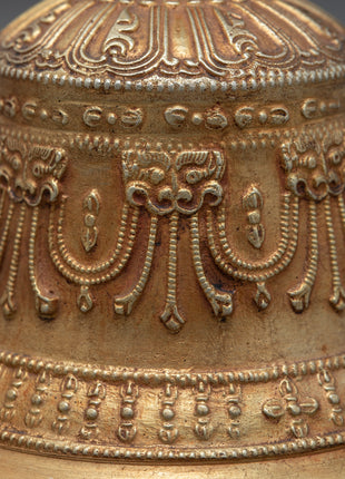 Tibetan Prayer Bell | Bell and Vajra | Esoteric Ritual Objects