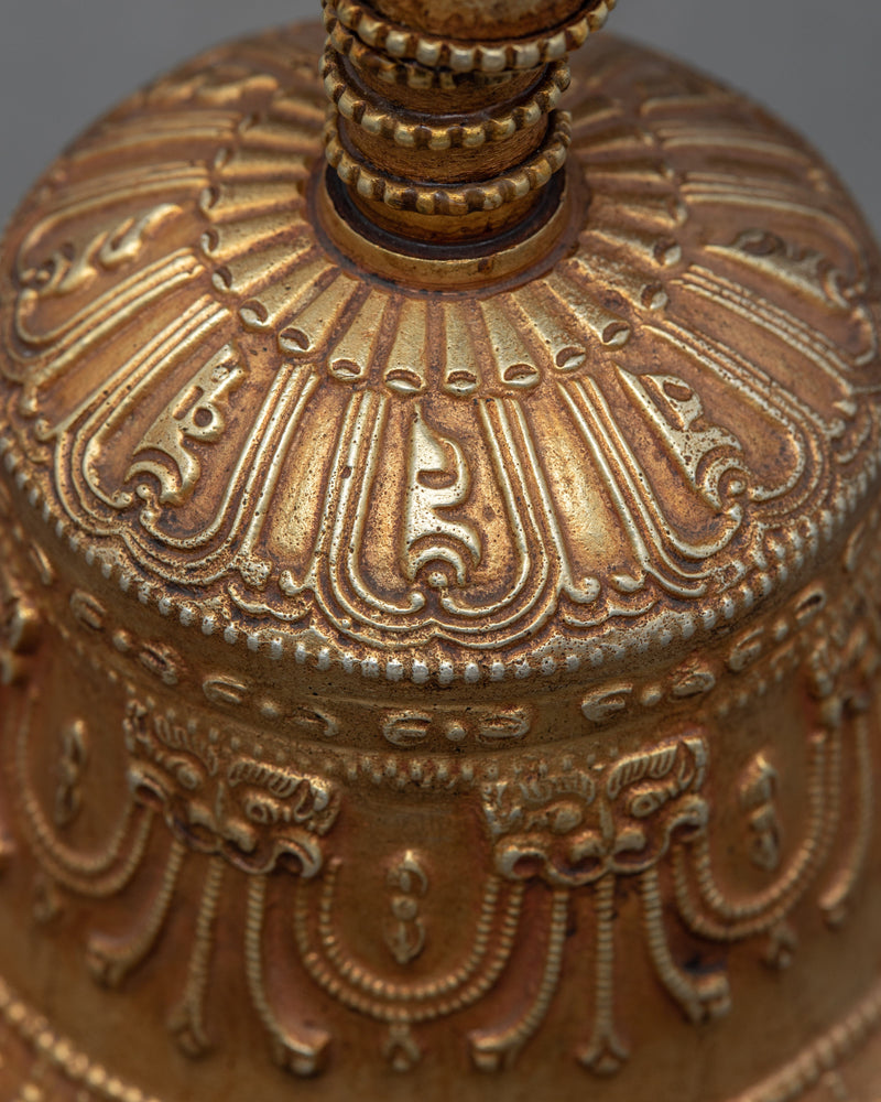 Tibetan Prayer Bell | Bell and Vajra | Esoteric Ritual Objects