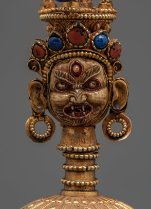 Tibetan Prayer Bell | Bell and Vajra | Esoteric Ritual Objects