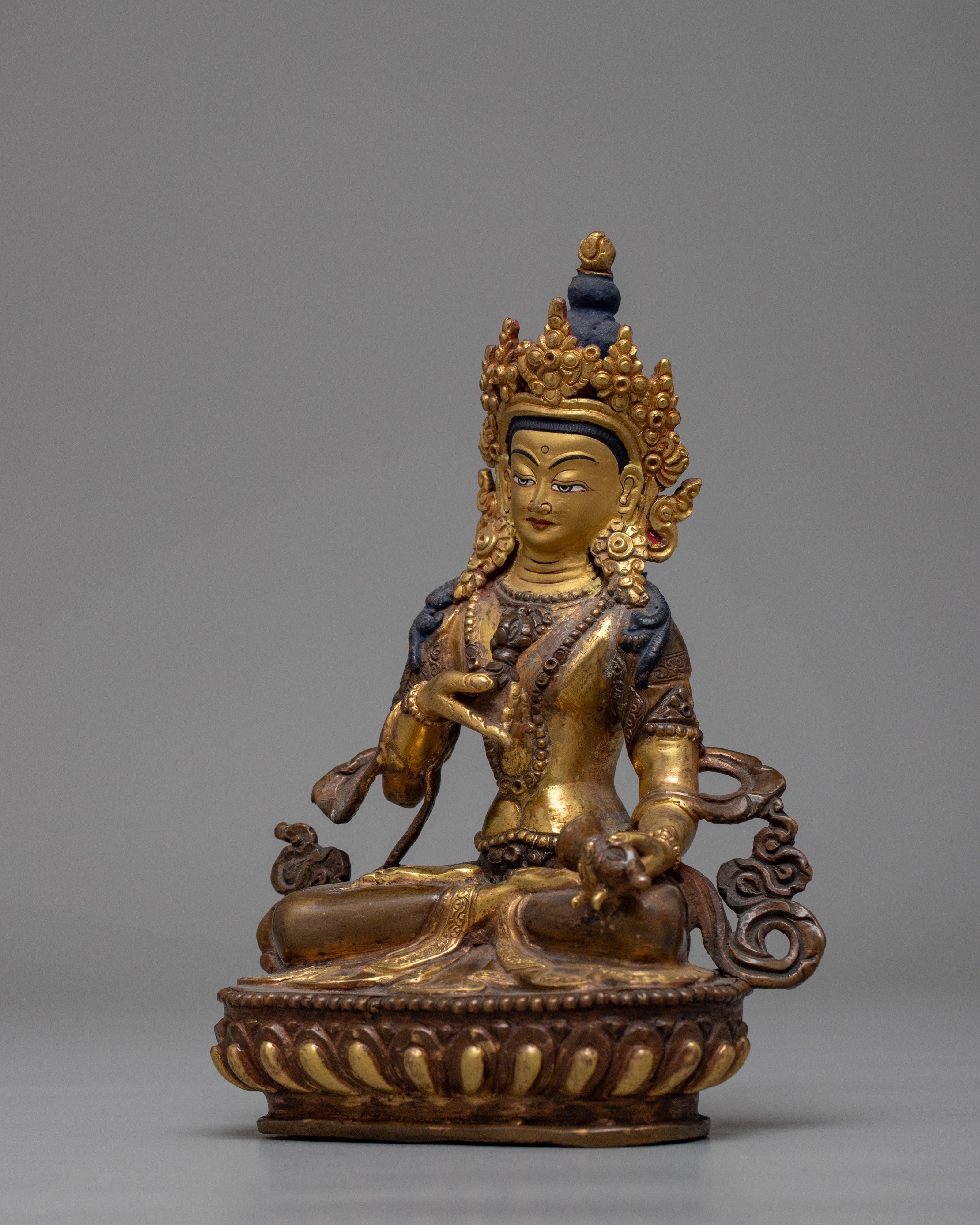 Vintage Vajrasattva Statue | Dorje Sempa | Vintage Collectibles