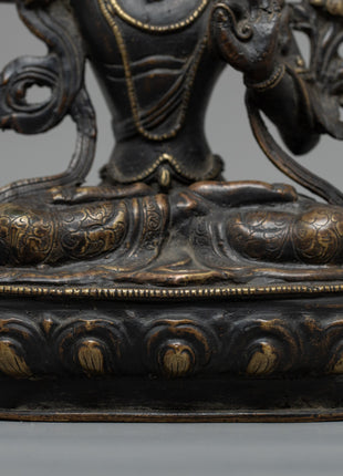 Manjushri Buddha Charm Statue | Religious Art