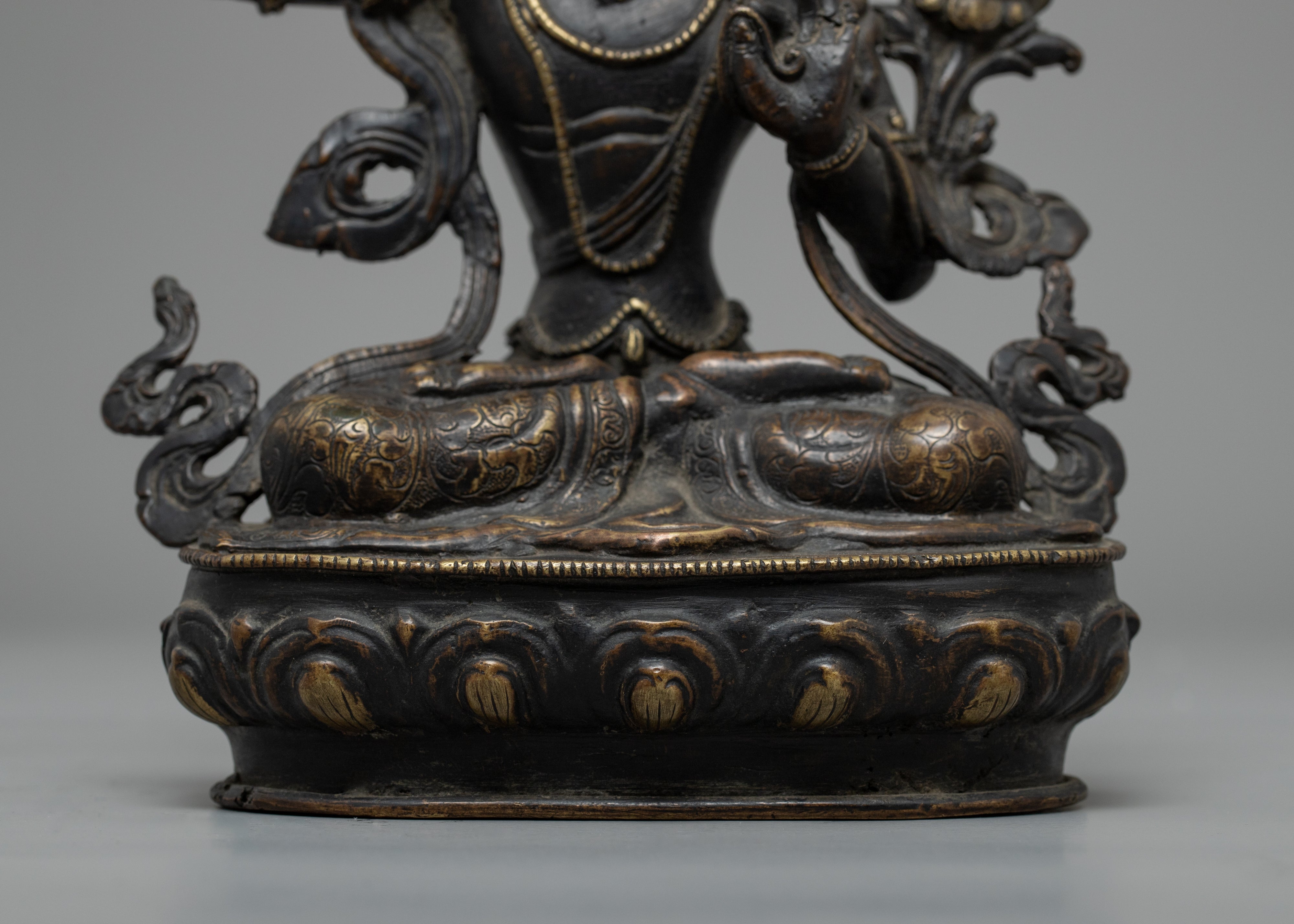 Manjushri Buddha Charm Statue | Religious Art