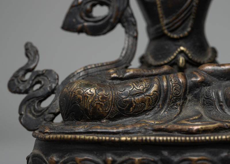 Manjushri Buddha Charm Statue | Religious Art