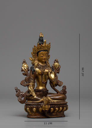 Mother Green Tara | Zen Buddhist Art