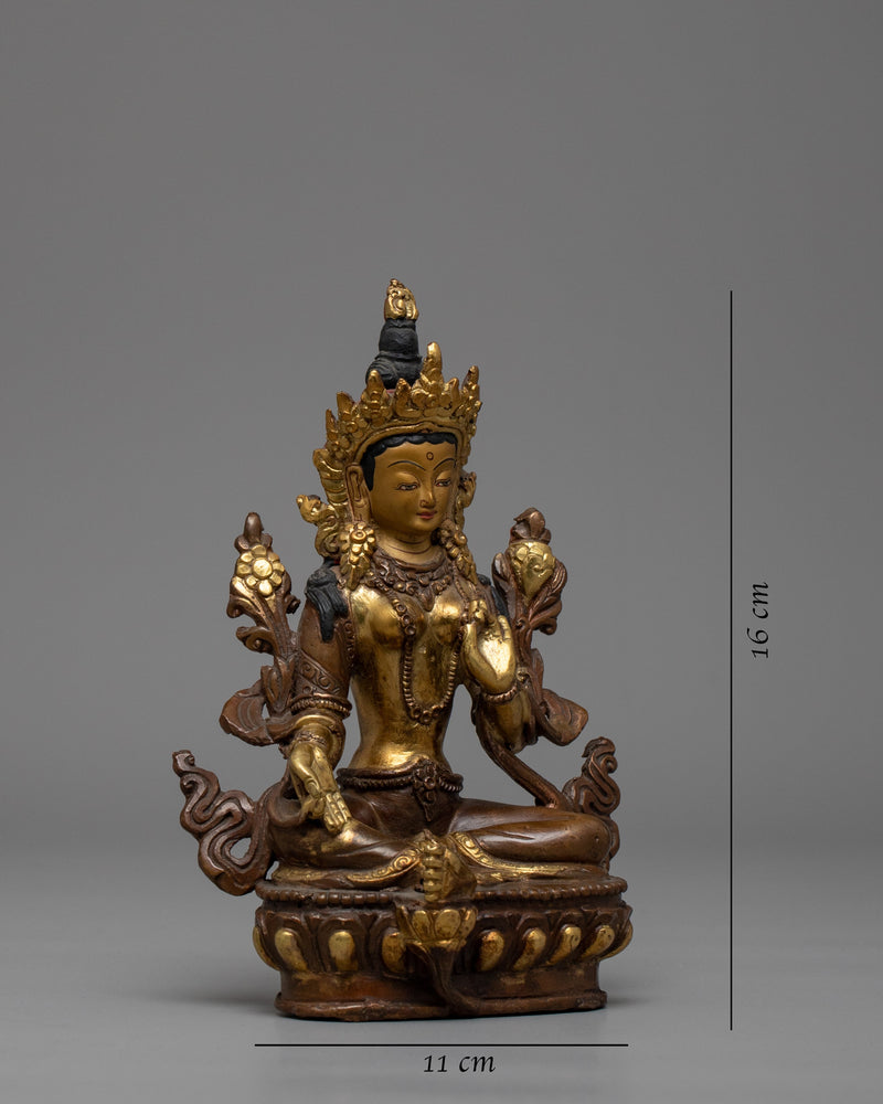 Mother Green Tara | Zen Buddhist Art