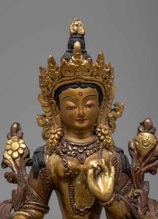 Mother Green Tara | Zen Buddhist Art