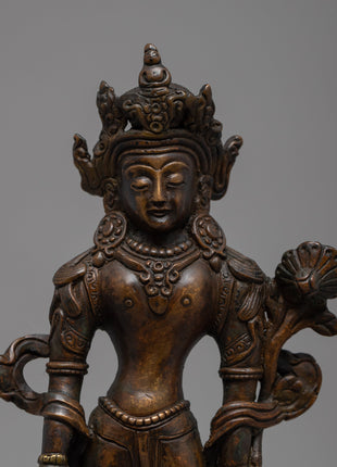 Vintage Chenresig Statue | Unique Decorative Objects | Zen Room Decor