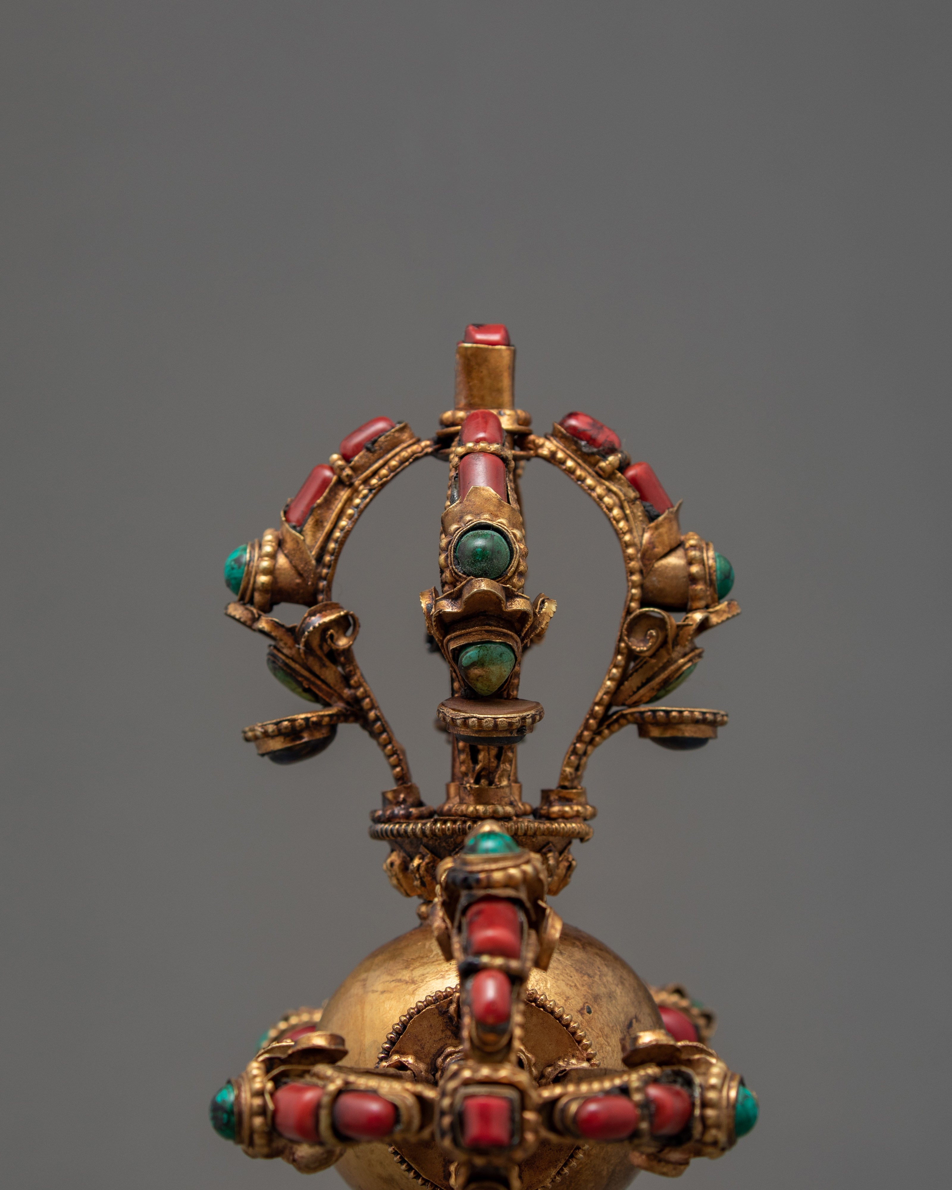 Double Dorje Vajra | Tibetan Vishwavajra | Handmade Thunderbolt from Nepal