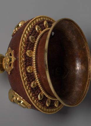 Tibet Incense Burner | Buddhist Altar Supplies | Ritual Decor Items