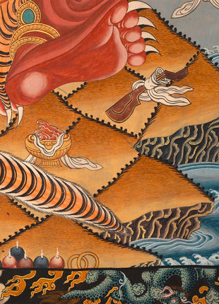 Wheel Of Life Thangka | Hand-Painted Tibetan Buddhist Thangka