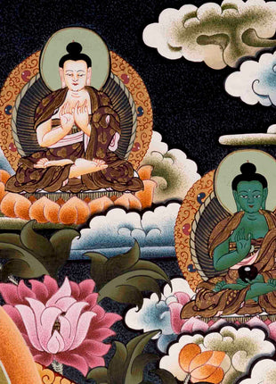 Avalokiteshvara Chengrezig Thangka | Wall Decoration Thangka Painting