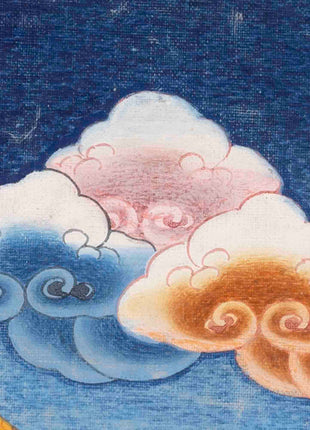 Vintage Shakyamuni Buddha | Traditional Buddhist Thangka | Wall Decors