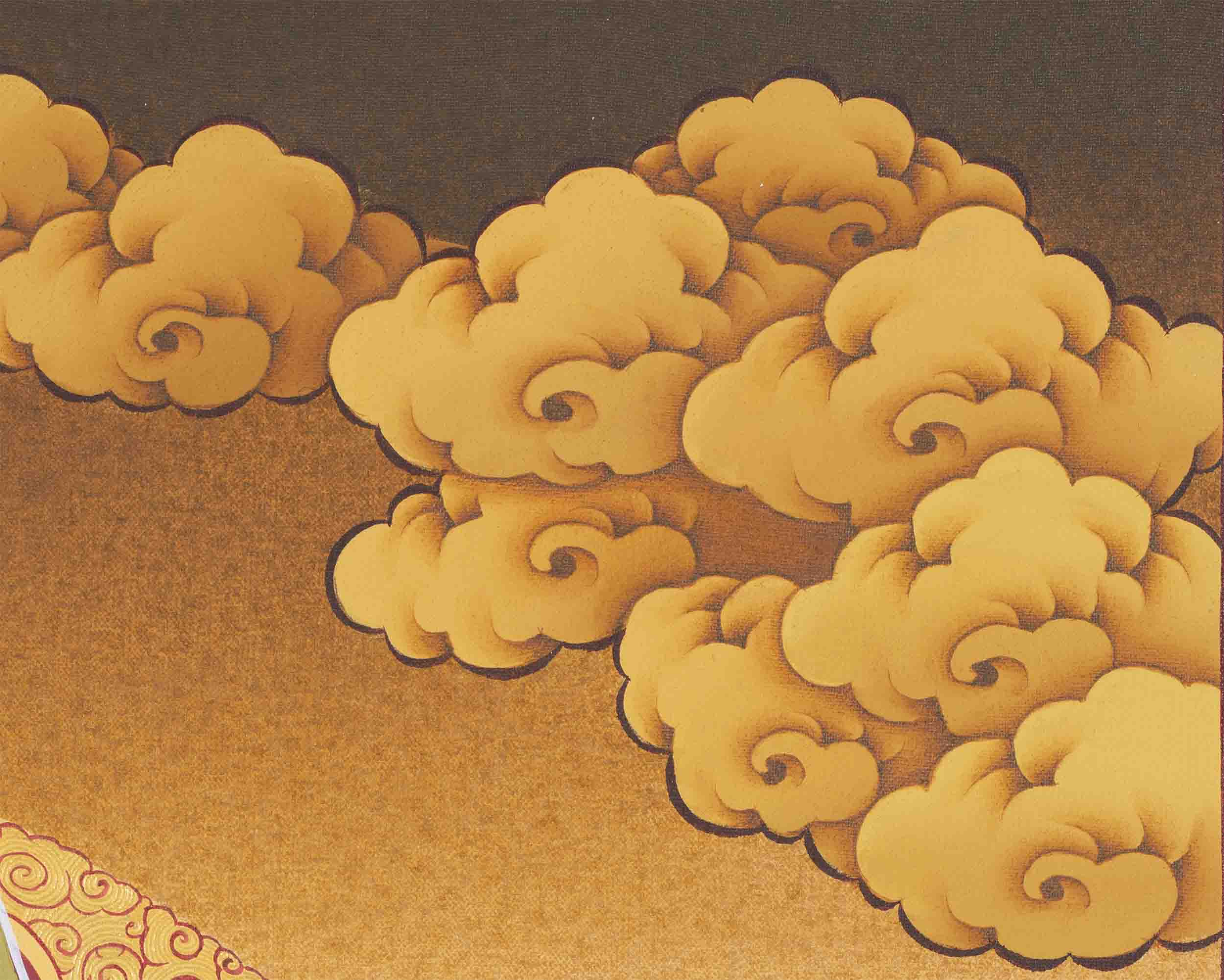 Thangka Of Amoghasiddhi | Traditional Artwork | Buddhist Wall Decors
