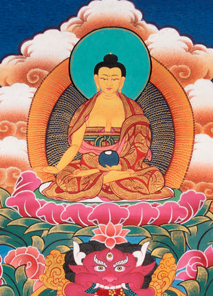 Medicine Buddha Thangka | Gift For Buddhist