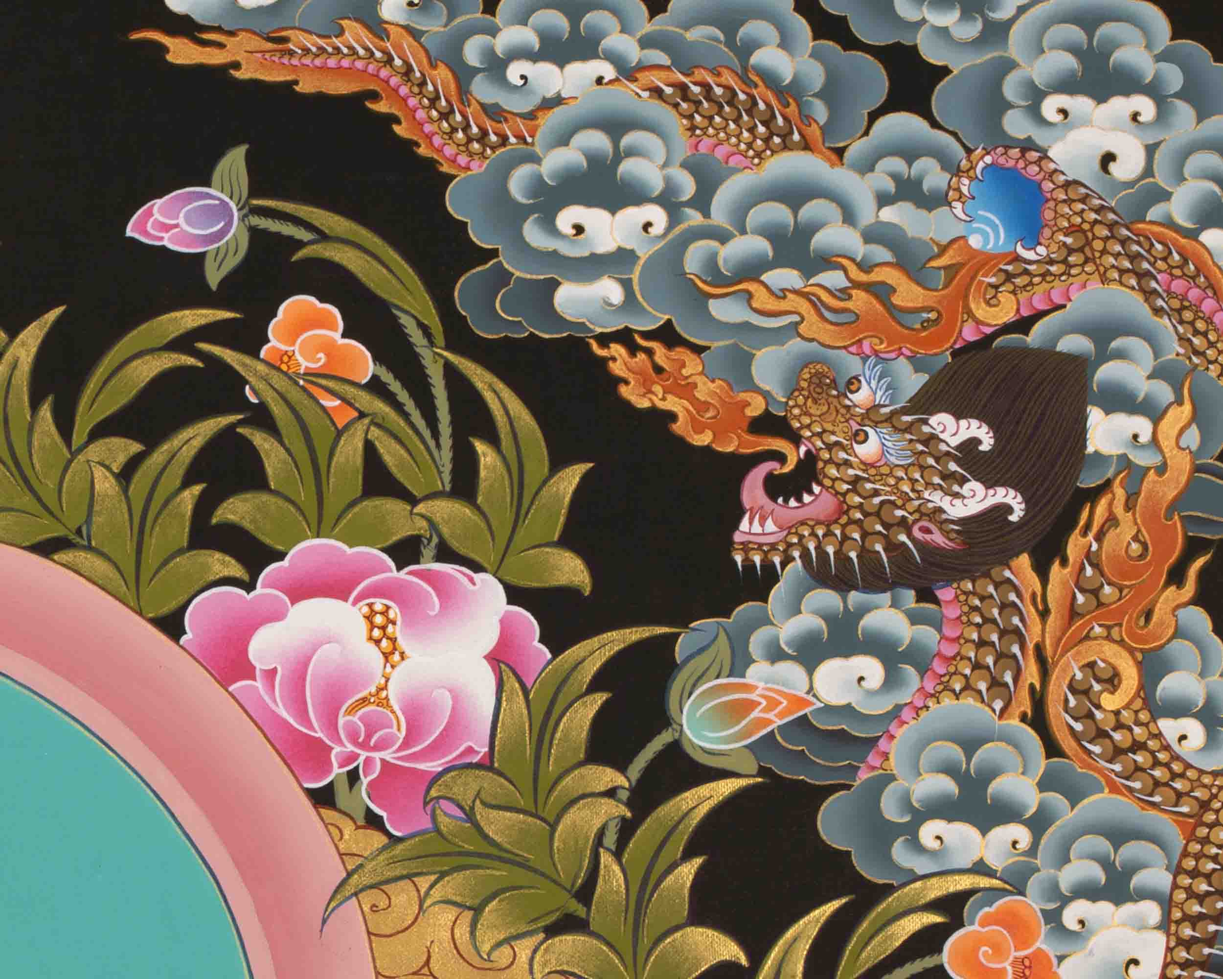 Gautama Buddha Thangka | Tibetan Buddhist Painting | Wall Decors