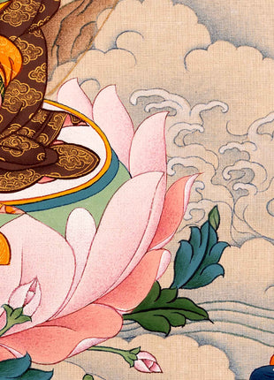 Padmasambhava Art | Traditional Tibetan Thangka Painting
