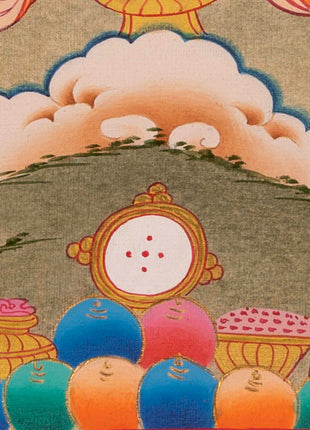 Samantabhadra Bodhisattva Thangka | Aspiration Prayer Buddha