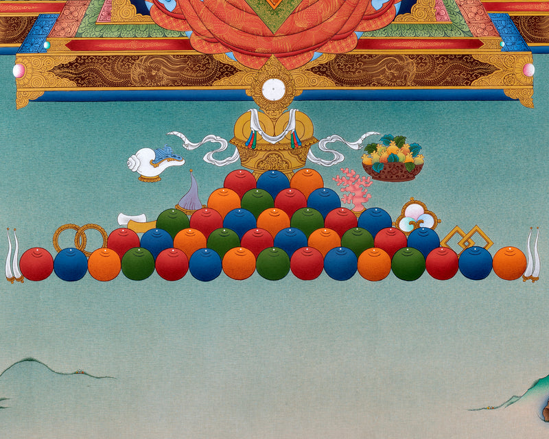 Medicine Buddha Thangka | Hand Painted Tibetan Art