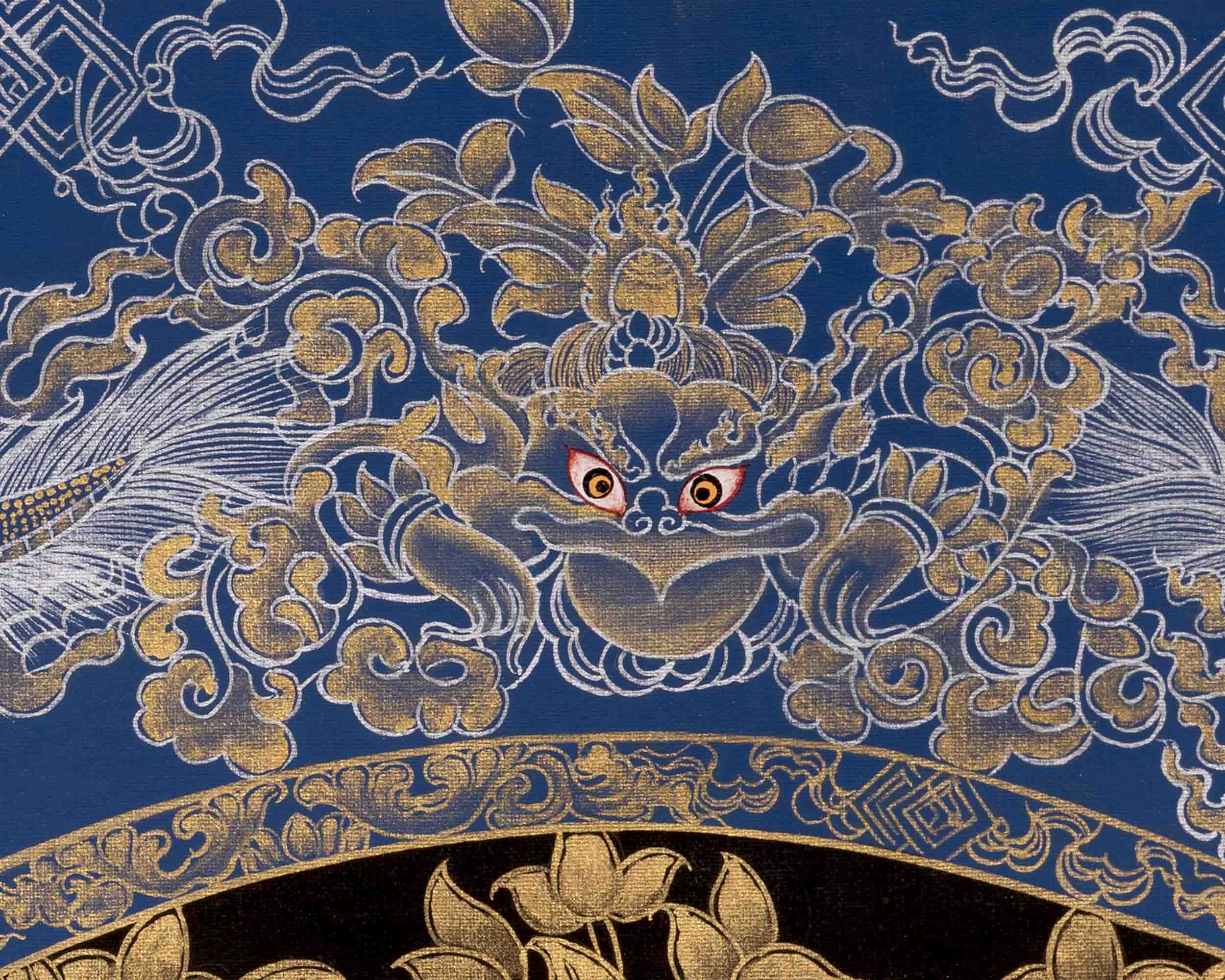Amitabha Buddha Thangka | Handpainted Art | Religious Gifts