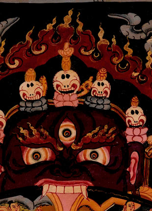 Wheel Of Life Thangka | Traditional Tibetan Art | Wall Decors
