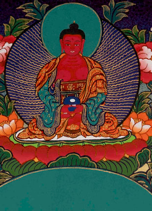 White Tara Thangka | Handpainted Female Bodhisattva | Wall Decors