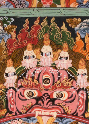 Bhavachakra Thangka | Traditional Tibetan Art | Wall Decors