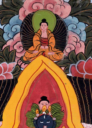 1000 Armed Avalokiteshvara | Traditional Tibetan Thangka | Wall Decors