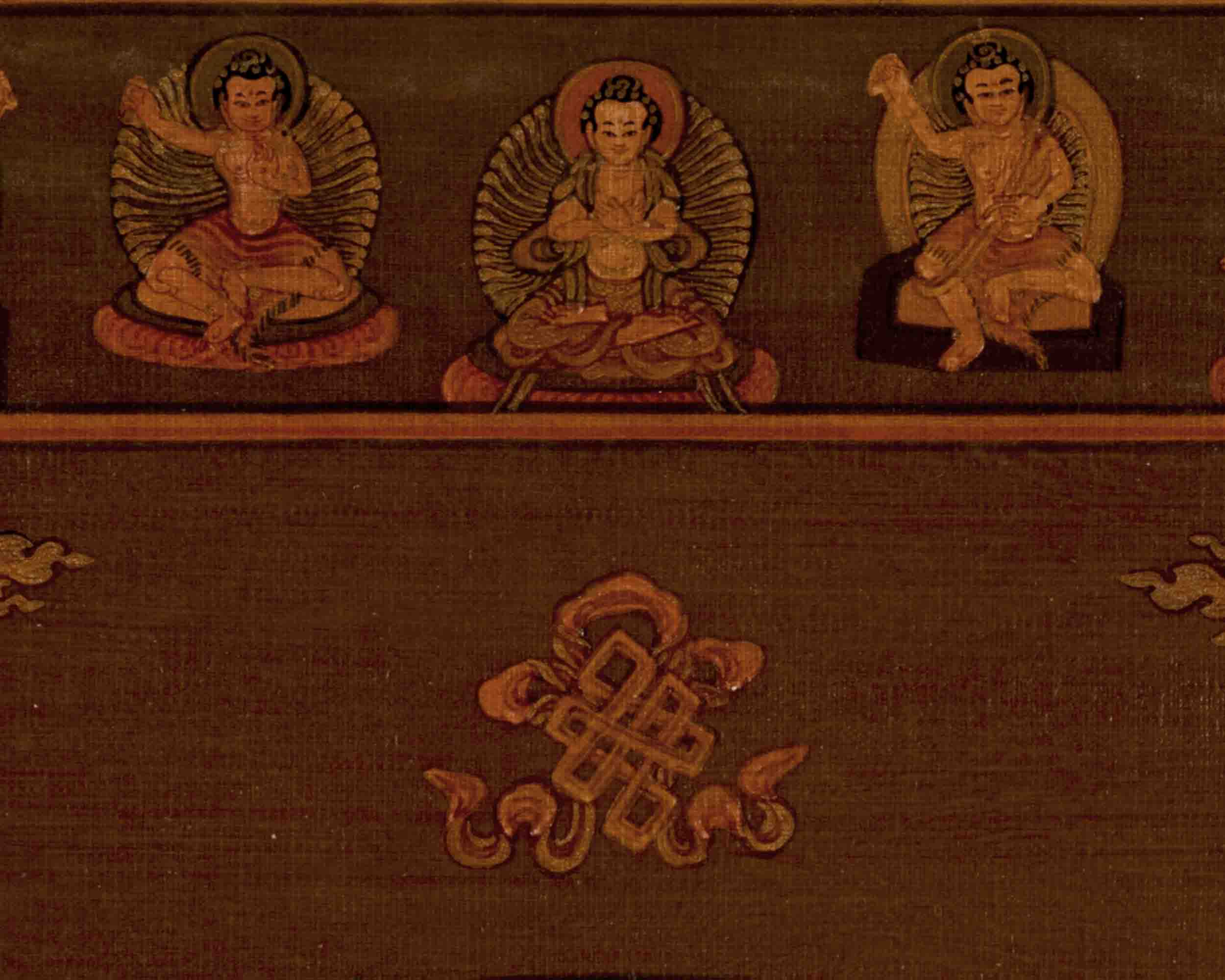 Traditional Mandala Thangka | Oil Varnished Art | Religious Wall Decors