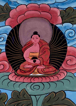 Basundhara Devi Art | Religious Buddhist Thangka | Wall Decors