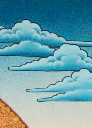 Healing Buddha Thangka | Medicine Buddha | Religious Painting